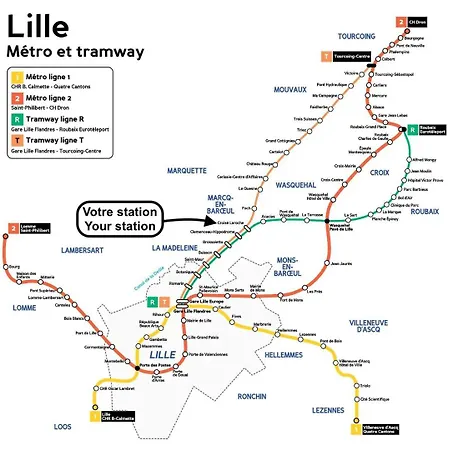 En Baroeul - Superb + Parking Apartamento *